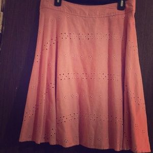 Nicole | Pink Knee High Skirt